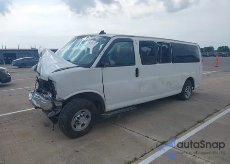 2017 Chevrolet Express G3500 Lt from USA, damaged, VIN 1GAZGPFG0H1341039